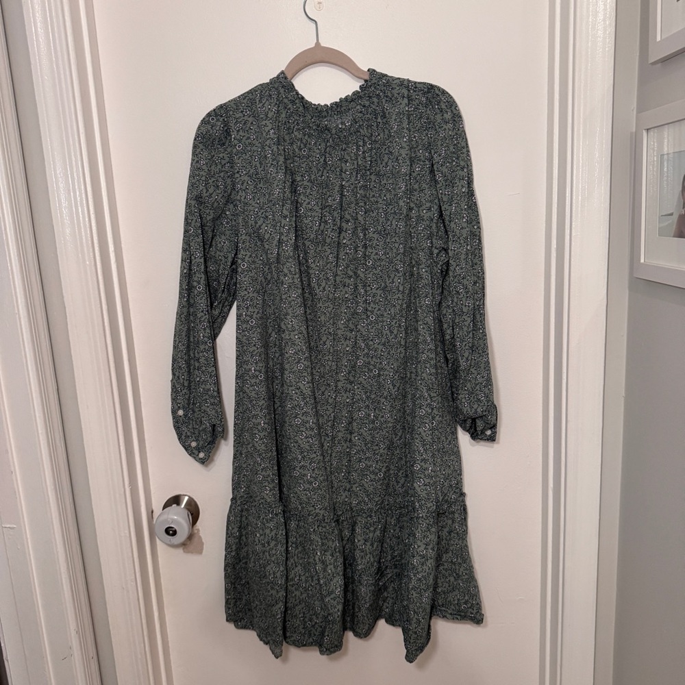 Universal Thread Green Floral Mini Dress